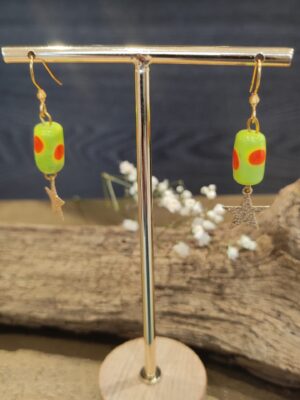 Boucles d'oreilles années 60'