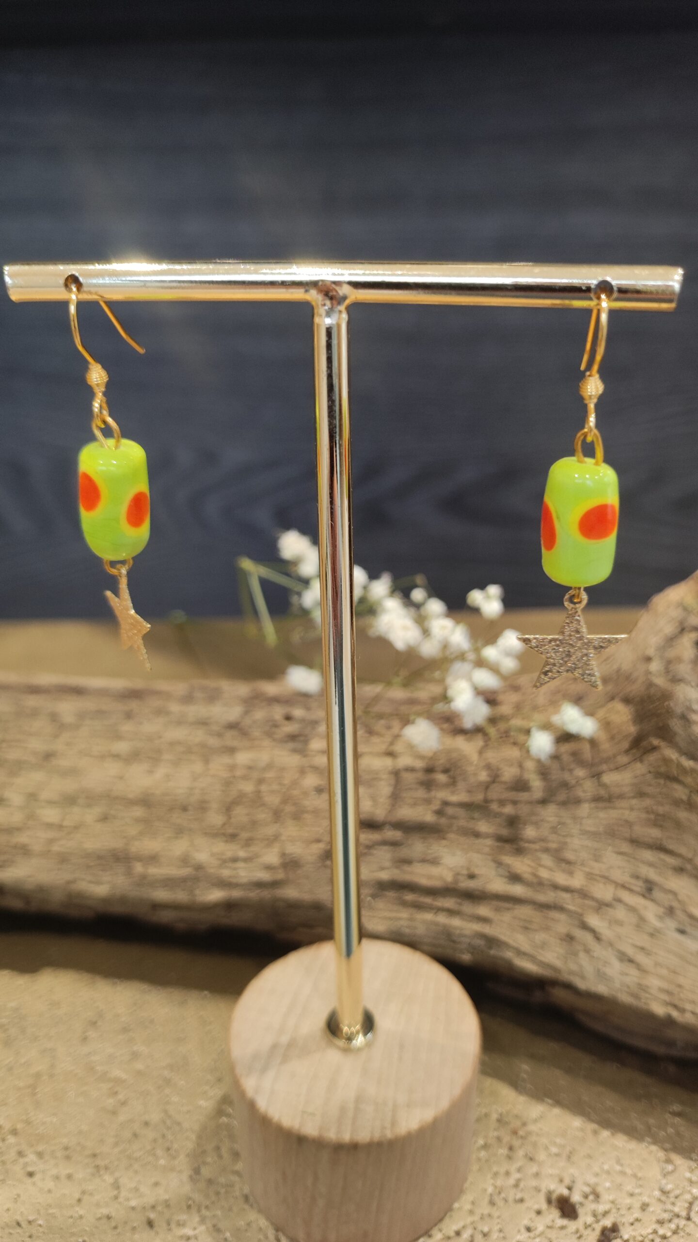 Boucles d'oreilles années 60'