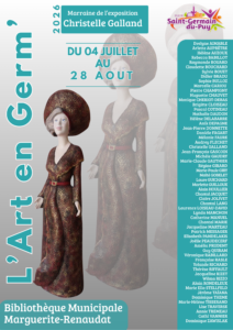 Affiche expo l'art en germ